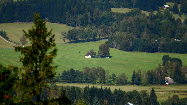 Lezení na Drátenické skále, Blatiny, Žďárské vrchy, Vysočina