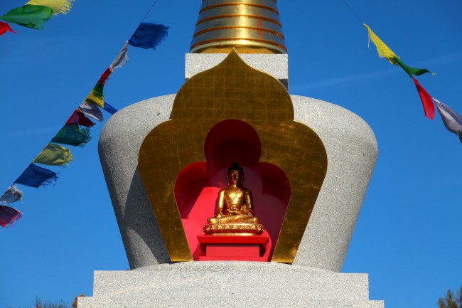 Padrťské rybníky, buddhistická stúpa Těnovice, Brdy