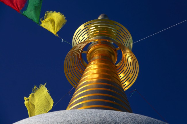 Padrťské rybníky, buddhistická stúpa Těnovice, Brdy