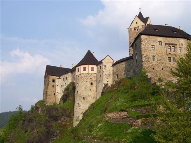 Cyklo podél řeky Ohře, Svatošských skal na hrad Loket, Slavkovský les