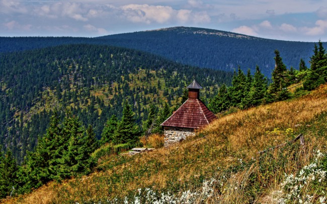 Červená hora, Červenohorské sedlo, Hrubý Jeseník, CHKO Jeseníky