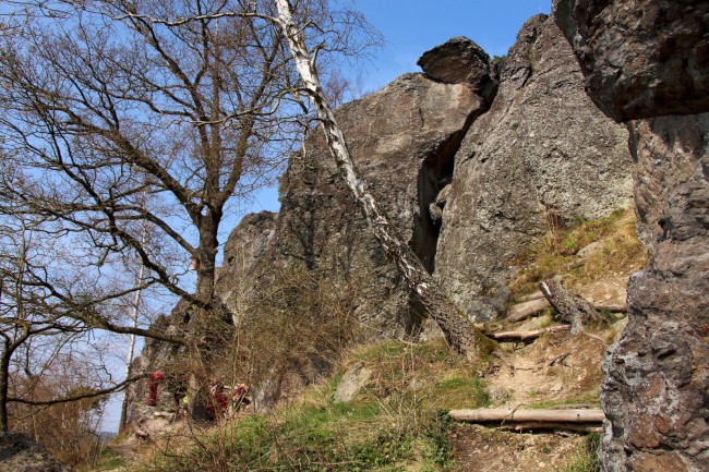 Kozelka, lezení na skalách, Nová Doubravice