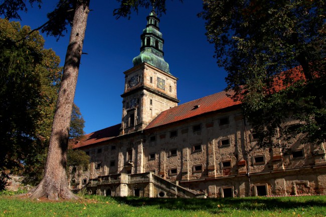 Barokní sýpka, pivovar, zámek - Prelatura, klášter Plasy, Plzeň sever