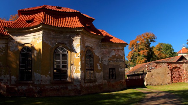 Barokní sýpka, pivovar, zámek - Prelatura, klášter Plasy, Plzeň sever