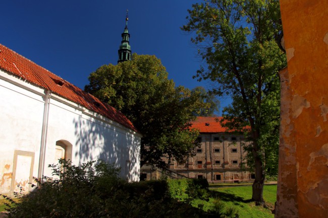 Barokní sýpka, pivovar, zámek - Prelatura, klášter Plasy, Plzeň sever