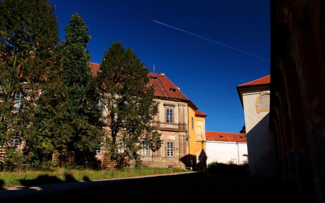 Barokní sýpka, pivovar, zámek - Prelatura, klášter Plasy, Plzeň sever
