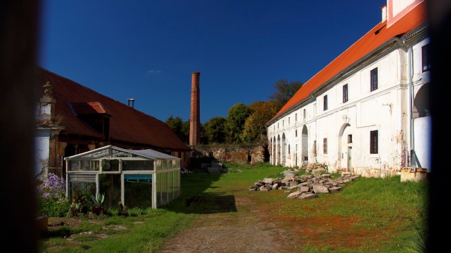Barokní sýpka, pivovar, zámek - Prelatura, klášter Plasy, Plzeň sever