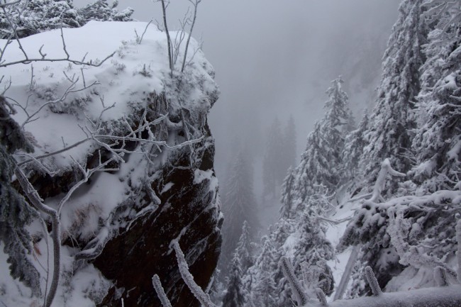 Skitouring Jezerní hora, Špičák, Železná Ruda, Šumava