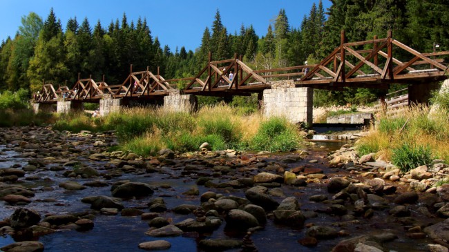 Cyklovýlet na Šumavu, Březník, Modrava, Laka