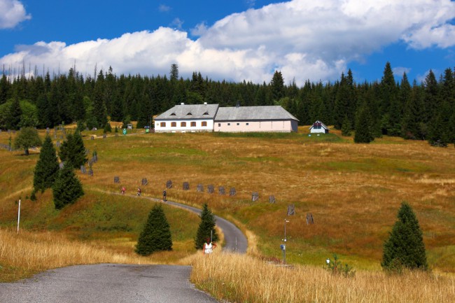 Cyklovýlet na Šumavu, Březník, Modrava, Laka