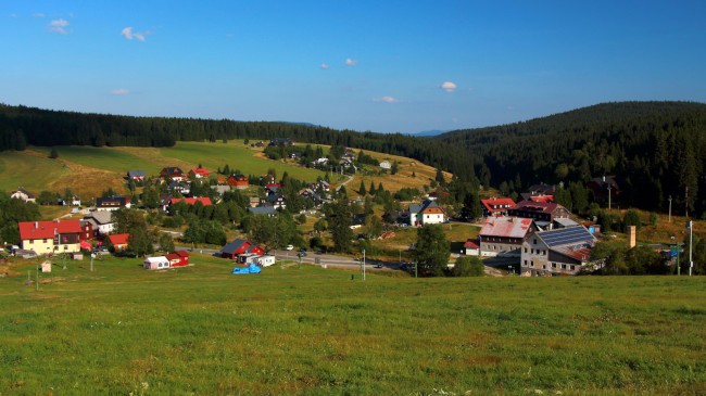 Cyklovýlet na Šumavu, Březník, Modrava, Laka