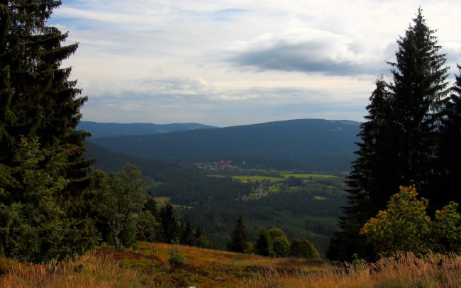 Cyklo výlet na Poledník, Kvildské pláně, Šumava