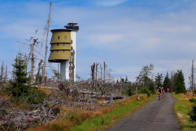 Cyklo výlet na Poledník, Kvildské pláně, Šumava