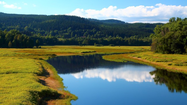 Nová pec, Zvonková, Schwarzenberský plavební kanál, Šumava