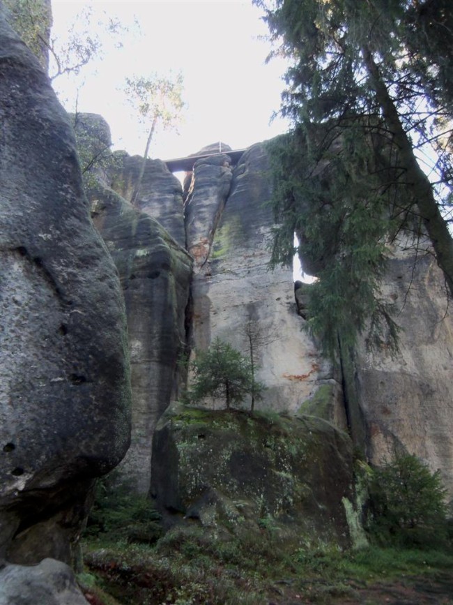 Loupežnický skalní hrad Šaunštejn, Vysoká Lípa, Českosaské Švýcarsko