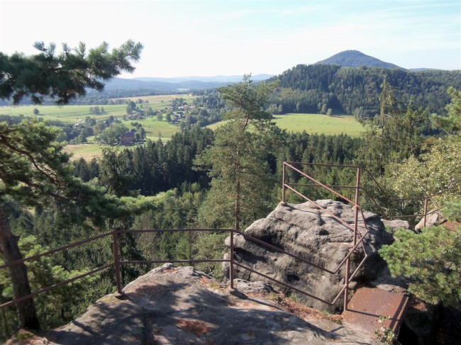 Loupežnický skalní hrad Šaunštejn, Vysoká Lípa, Českosaské Švýcarsko