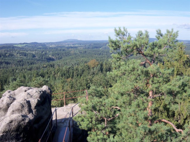 Loupežnický skalní hrad Šaunštejn, Vysoká Lípa, Českosaské Švýcarsko