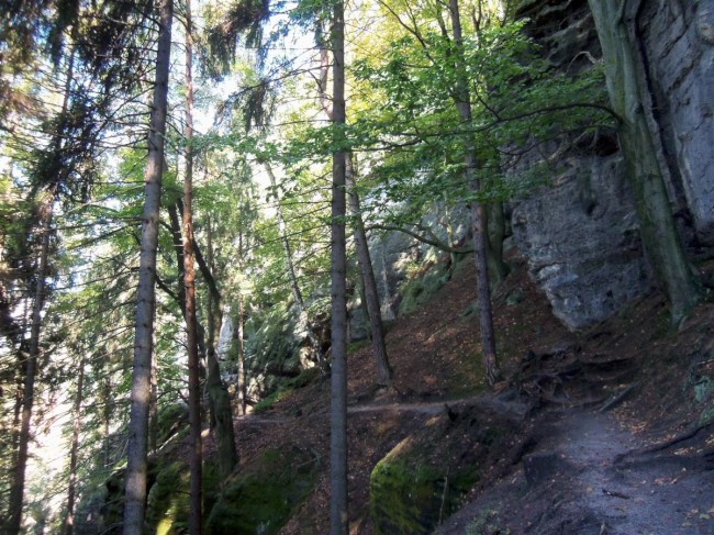 Malá Pravčická brána, Vysoká Lípa, Českosaské Švýcarsko