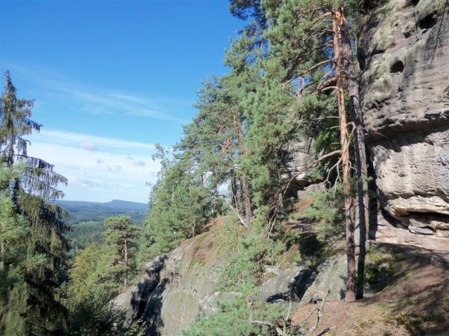 Malá Pravčická brána, Vysoká Lípa, Českosaské Švýcarsko
