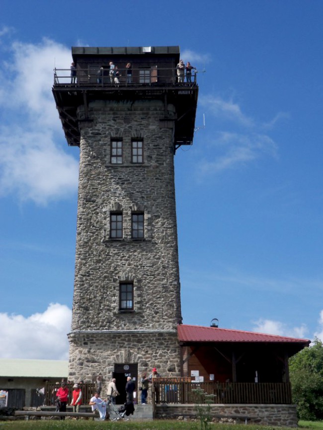 Čerchov, Kurzova rozhledna, Český les, Haltravská hornatina