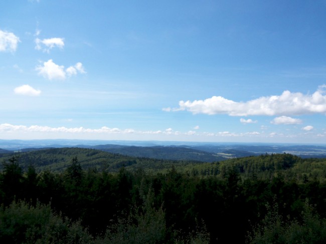 Čerchov, Kurzova rozhledna, Český les, Haltravská hornatina