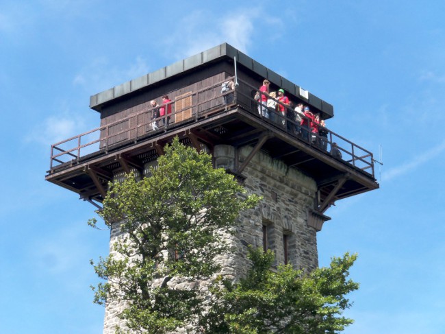 Čerchov, Kurzova rozhledna, Český les, Haltravská hornatina