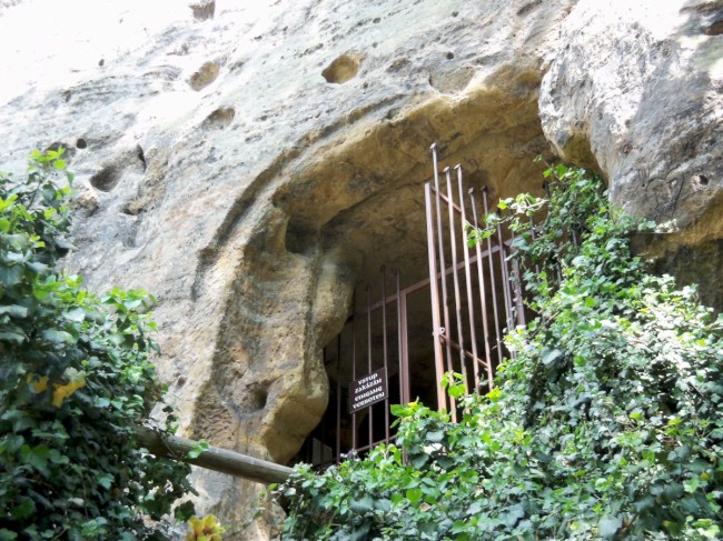 Zřícenina středověkého hradu Valečov, skalní město, Boseň, Český ráj