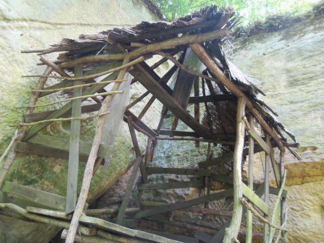 Zřícenina středověkého hradu Valečov, skalní město, Boseň, Český ráj