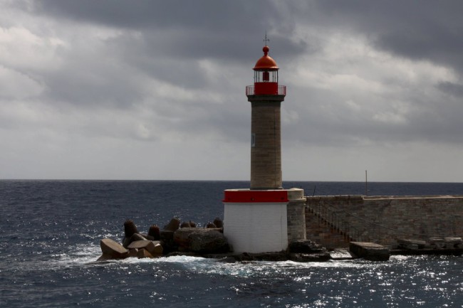 Bastia, odjezd trajektem do Livorna, Cap Corse, Korsika, Francie