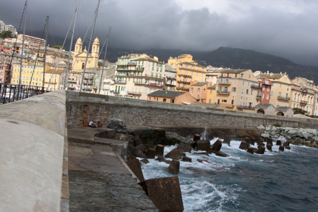 Bastia, odjezd trajektem do Livorna, Cap Corse, Korsika, Francie