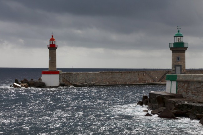 Bastia, odjezd trajektem do Livorna, Cap Corse, Korsika, Francie