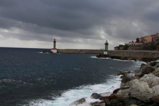 Bastia, odjezd trajektem do Livorna, Cap Corse, Korsika, Francie