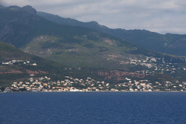 Bastia, příjezd trajektem z Livorna, Cap Corse, Korsika, Francie