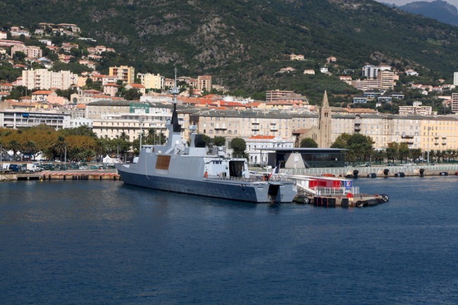 Bastia, příjezd trajektem z Livorna, Cap Corse, Korsika, Francie