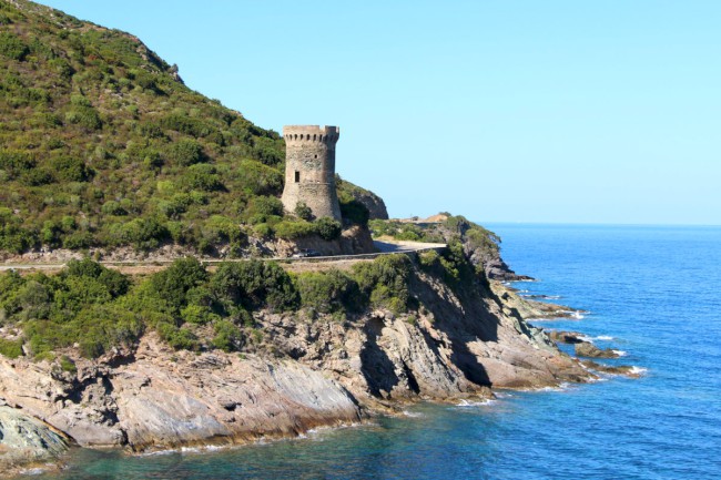 Marine de Sisco, Cap Corse, Korsika, Francie