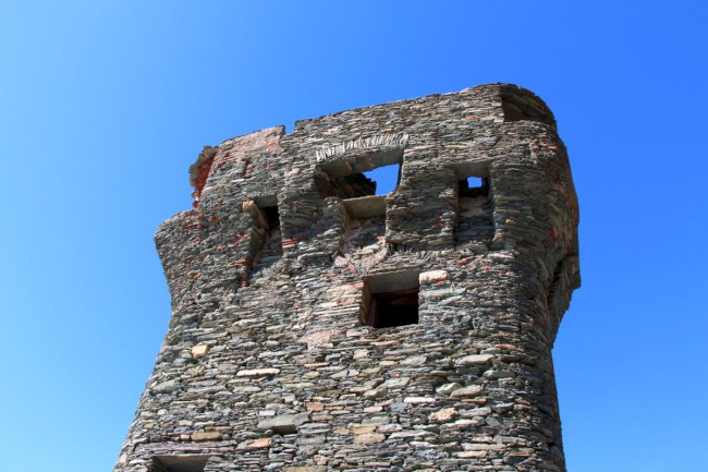 Nonza, Torra di Nonza, Cap Corse, Korsika, Francie