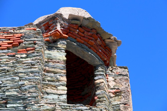 Nonza, Torra di Nonza, Cap Corse, Korsika, Francie