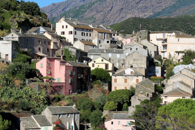 Nonza, Torra di Nonza, Cap Corse, Korsika, Francie