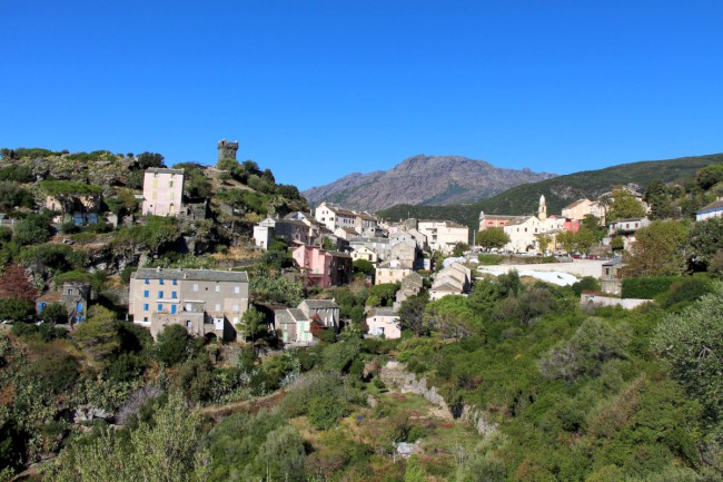 Nonza, Torra di Nonza, Cap Corse, Korsika, Francie