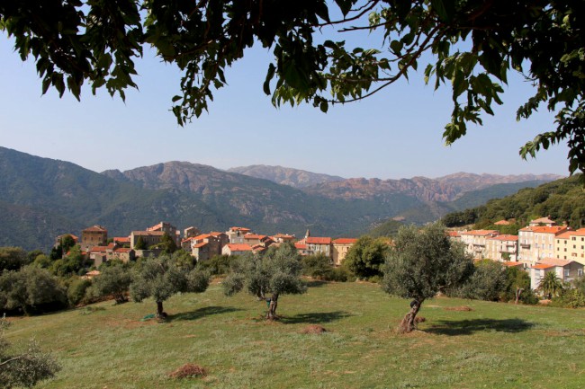 Sainte Lucie de Tallano, Korsika, Francie