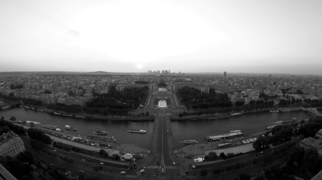 Výstup na Eiffelovu věž, Champ de Mars, Paříž, Francie