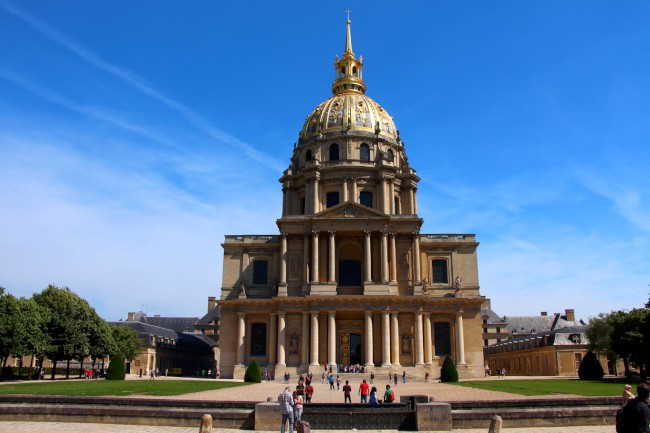 Invalidovna, Esplanade des Invalides, Paříž, Francie