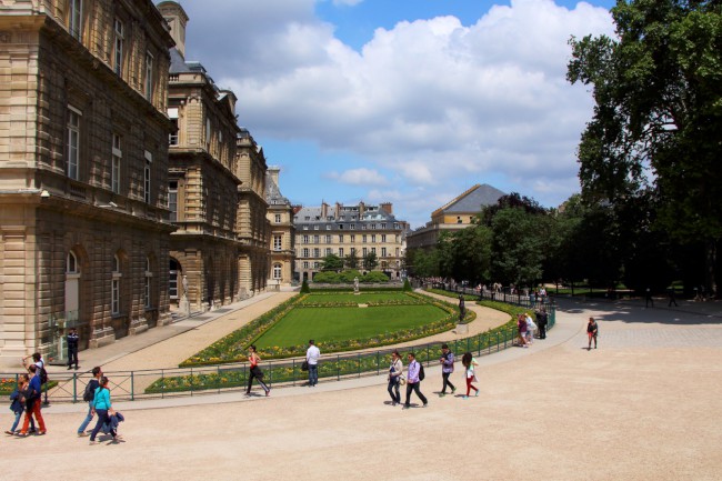 Lucemburská zahrada, Lucemburský palác, Paříž, Francie