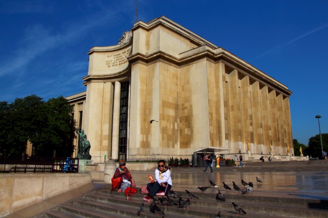 Zahrady Trocadéra, Paříž, Île-de-France, Francie