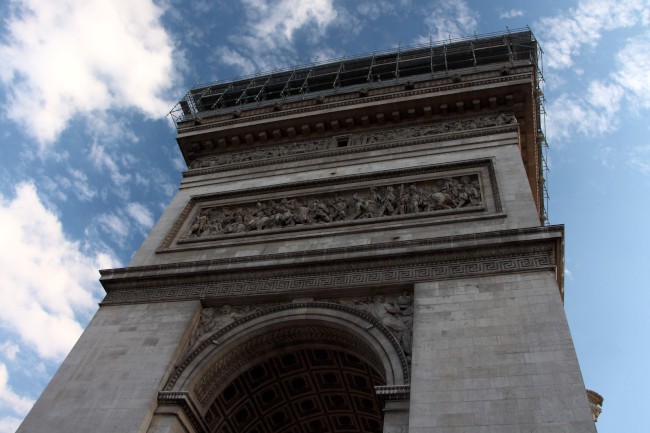Vítězný oblouk, Avenue des Champs-Élysées, Paříž, Francie