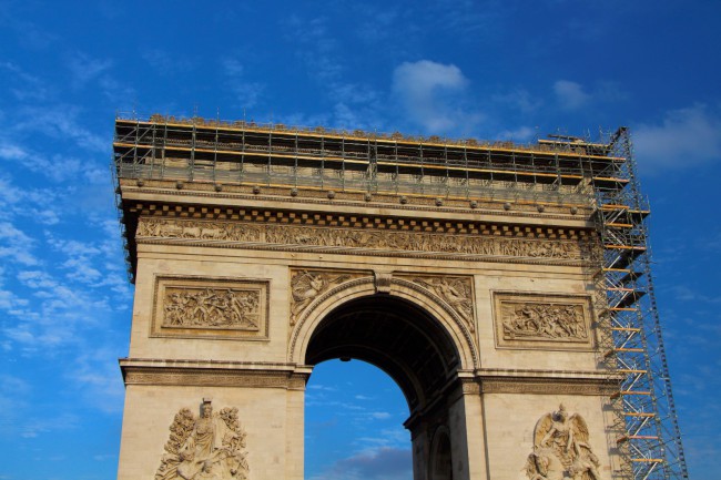 Vítězný oblouk, Avenue des Champs-Élysées, Paříž, Francie