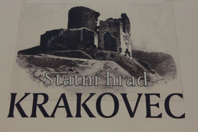 Zřícenina gotického hradu Krakovec, Křivoklátsko, Chráněná krajinná oblast 