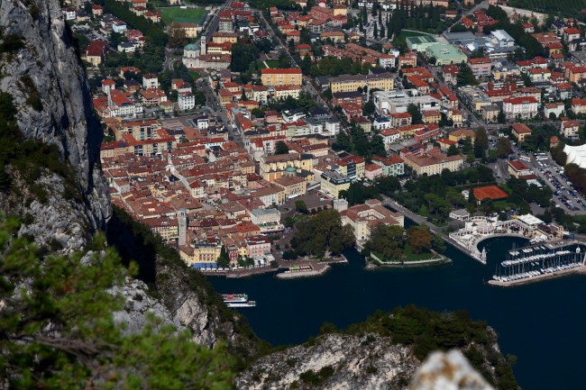 Výstup na horu Cima Capi, Lago di Garda, Itálie