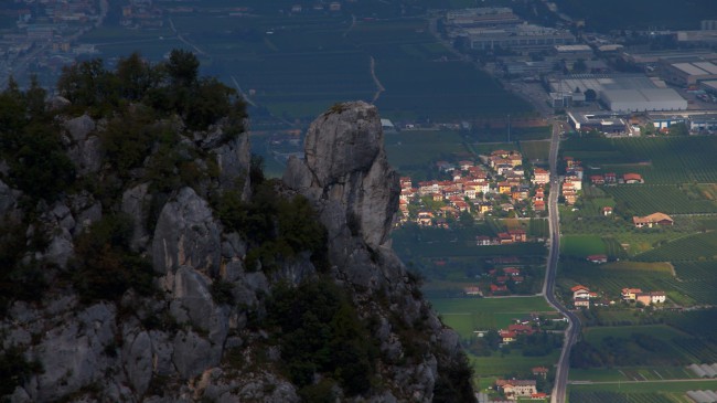 Výstup na horu Cima Capi, Lago di Garda, Itálie