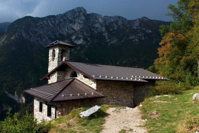 Výstup na horu Cima Capi, Lago di Garda, Itálie